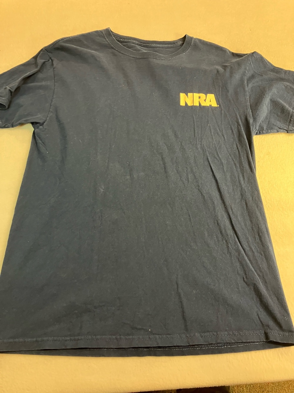 Men's Black Short Sleeve Logo Tee